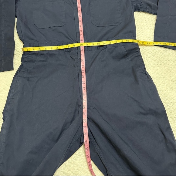 C.E. Schmidt Workwear Long Sleeve Blue Coveralls Men’s Large Regular - Picture 12 of 12